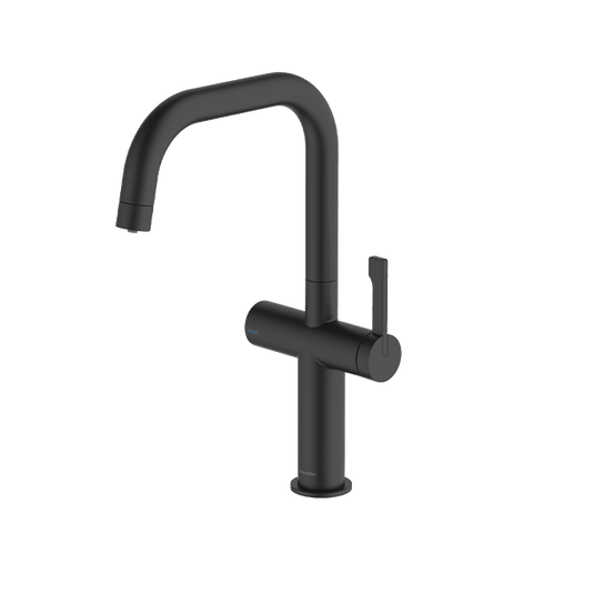 Clearwater Mariner Filtered Water Kitchen Sink Mixer Tap - Matt Black - MAL10MB