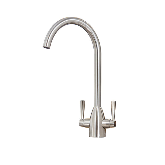 Scudo Marlo Hole Kitchen Tap 1TH - Brushed Nickel - NICK14L