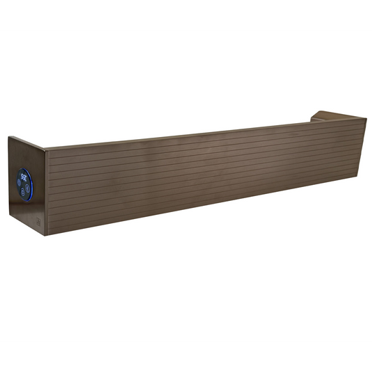 JTP NOA Electric Towel Radiator Brushed Bronze | NOA600EBRZ