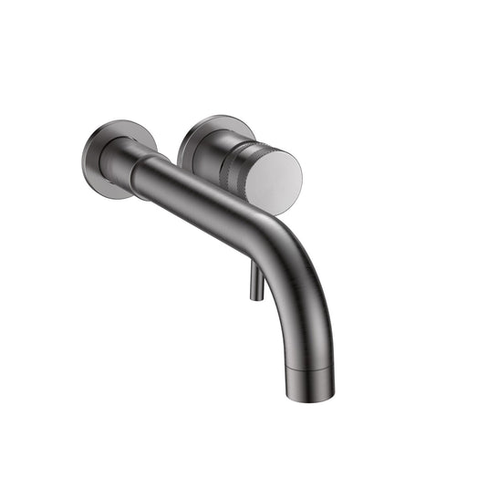 Scudo Core 200mm Cloakroom Brass Spout - Gun Metal - NU-053