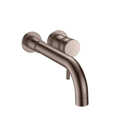 Scudo Core 200mm Cloakroom Brass Spout - Brushed Bronze - NU-054