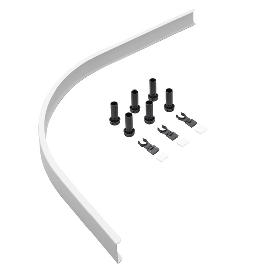 Lakes Shower Tray Riser/Panel Kit Offset Quad - STKIT5