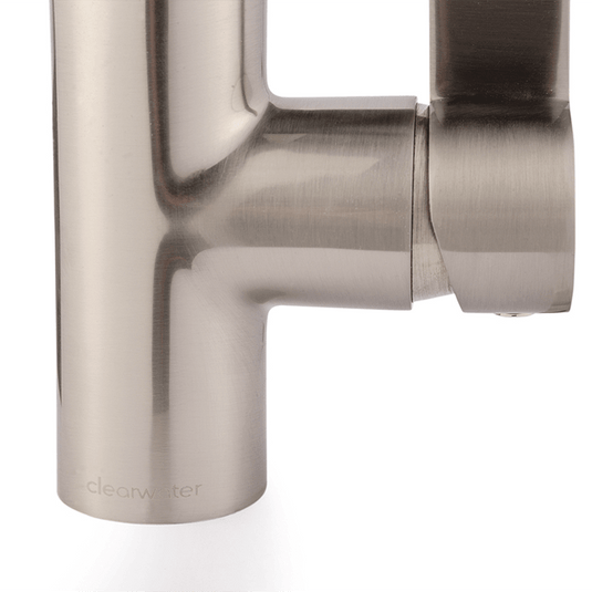 Clearwater Sheratan Single Lever Monobloc Kitchen Sink Mixer Tap - Brushed Nickel - SH2BN