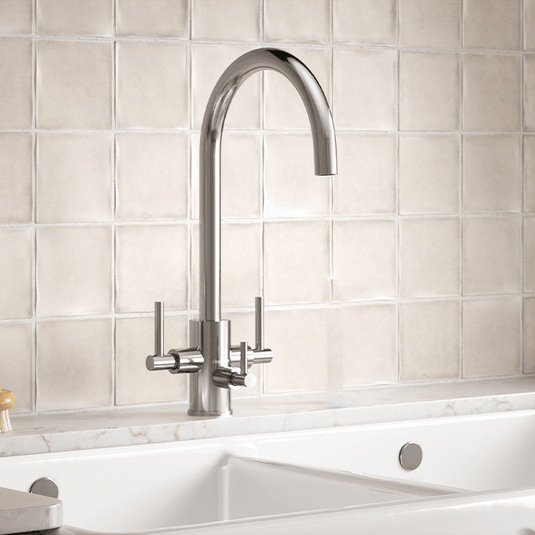 Clearwater Stella Tri Spar C Filtered Water Kitchen Sink Mixer Tap - Chrome - ST2CP