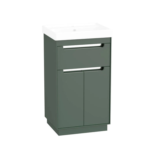 Tavistock Acumen 500mm Floor Unit - Viridian Green - ACU500F.VRG