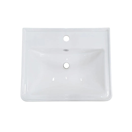 Tavistock Marston 600mm Basin 1TH - White - MS600CS