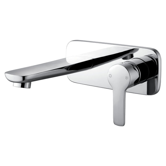 Flova Urban 2-Hole Concealed Basin Mixer Tap Finishing Set – Diamond Chrome - UR2HBAS-TRIM