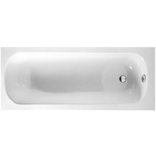Vitra Optima Single Ended Rectangular Bath 1500mm x 700mm - 0 Tap Hole - Envy Bathrooms Ltd