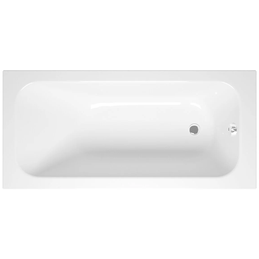 Vitra Balance Single Ended Rectangular Bath 1700mm x 700mm - 0 Tap Hole - Envy Bathrooms Ltd