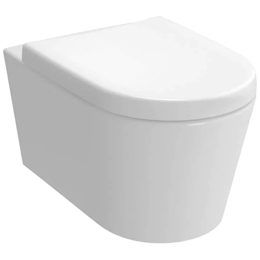 Vitra Matrix Wall Hung Toilet - Soft Close Seat - Envy Bathrooms Ltd