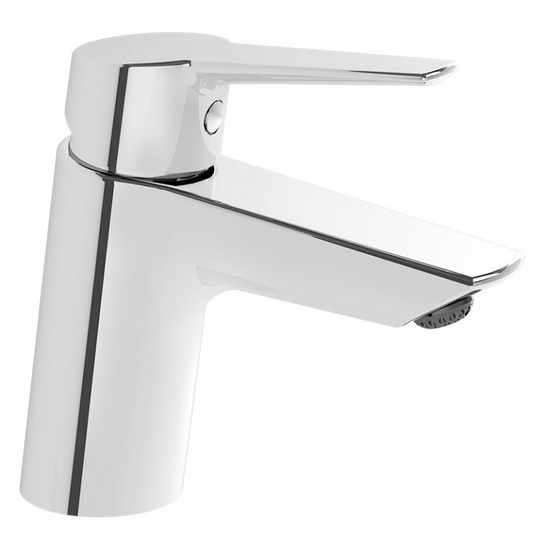 Vitra Solid S Monobloc Basin Mixer Tap - Single Handle - Chrome - Envy Bathrooms Ltd
