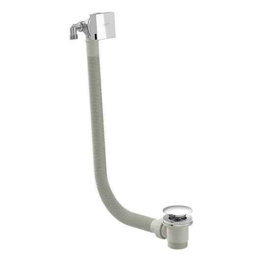 VitrA Square Bath Filler Waste - Chrome - 5704103 - Envy Bathrooms Ltd