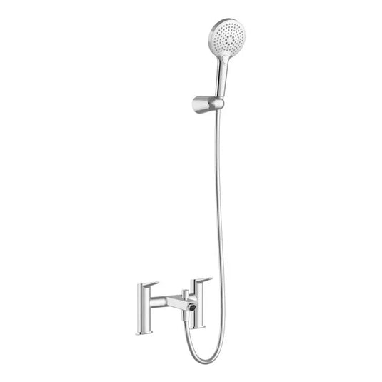 VitrA Solid S Bath/Shower Mixer - Chrome - A42417VUK - Envy Bathrooms Ltd