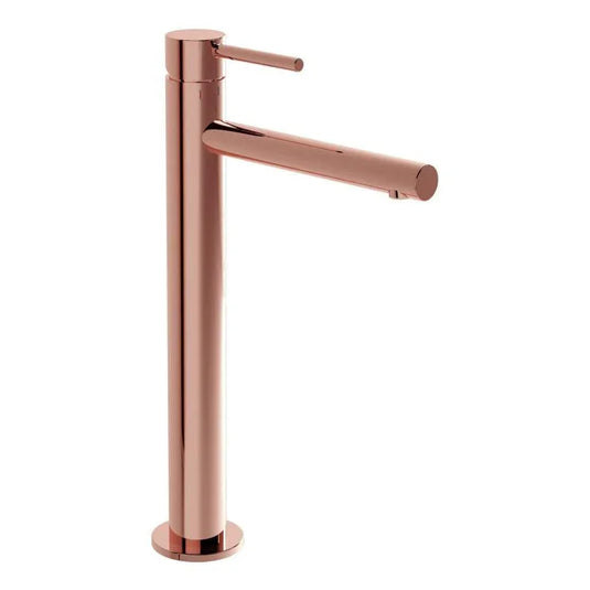VitrA Origin Extra Tall Basin Mixer - Soft Copper - A4255829VUK - Envy Bathrooms Ltd