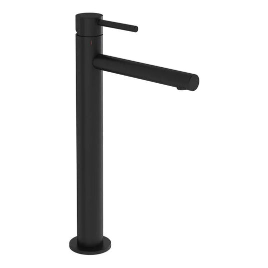 VitrA Origin Extra Tall Basin Mixer - Matt Black - A4255836WTCV - Envy Bathrooms Ltd