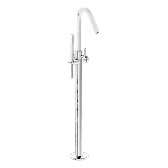 VitrA Origin Floor Standing Bath Filler - Chrome - A42681 - Envy Bathrooms Ltd