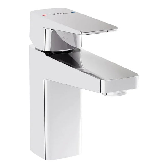 VitrA Root Square Compact Basin Mixer - Chrome - A42732VUK - Envy Bathrooms Ltd