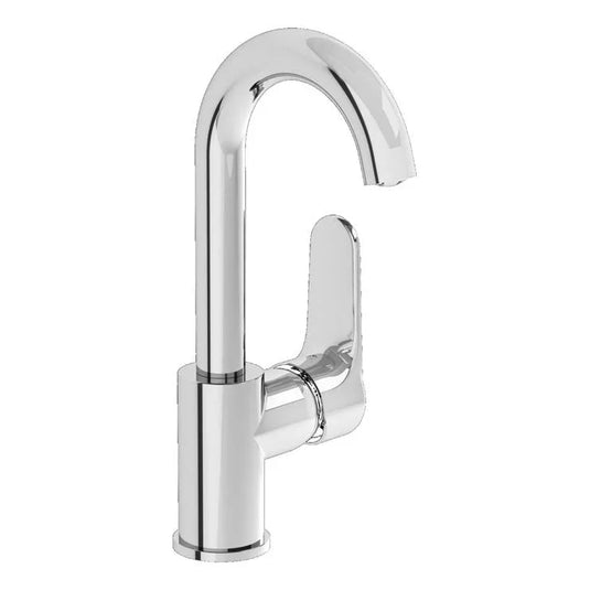 VitrA Root Round Swivel Basin Mixer - Chrome - A42754EXP - Envy Bathrooms Ltd