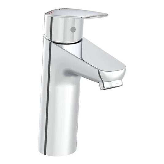 VitrA Flow Round Large Basin Mixer - Chrome - A42925VUK - Envy Bathrooms Ltd