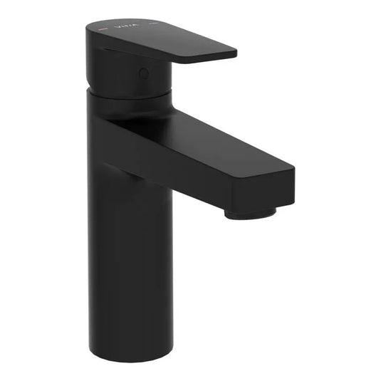 VitrA Flow Square Large Basin Mixer - Matt Black - A4293836VUK - Envy Bathrooms Ltd