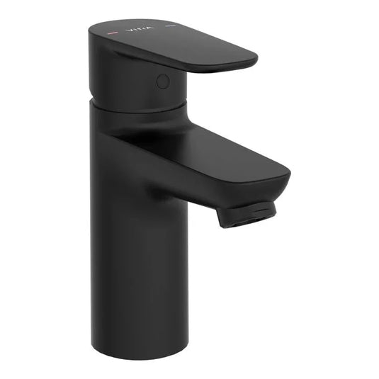 VitrA Flow Soft Basin Mixer - Matt Black - A4298836VUK - Envy Bathrooms Ltd