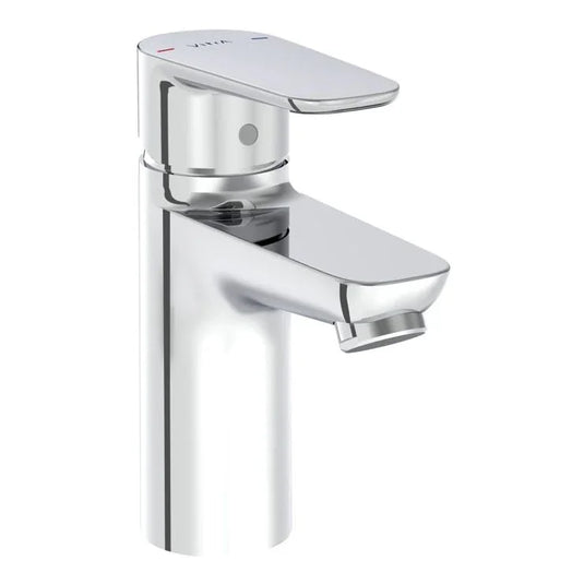 VitrA Flow Soft Basin Mixer - Chrome - A42988VUK - Envy Bathrooms Ltd