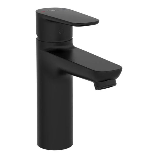 VitrA Flow Soft Large Basin Mixer - Matt Black - A4300936VUK - Envy Bathrooms Ltd