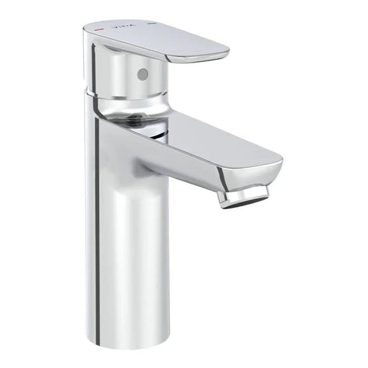 VitrA Flow Soft Large Basin Mixer - Chrome - A43009VUK - Envy Bathrooms Ltd