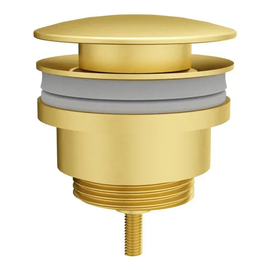 VitrA Universal Waste (Push-Open) - Brushed Gold - A4514925 - Envy Bathrooms Ltd