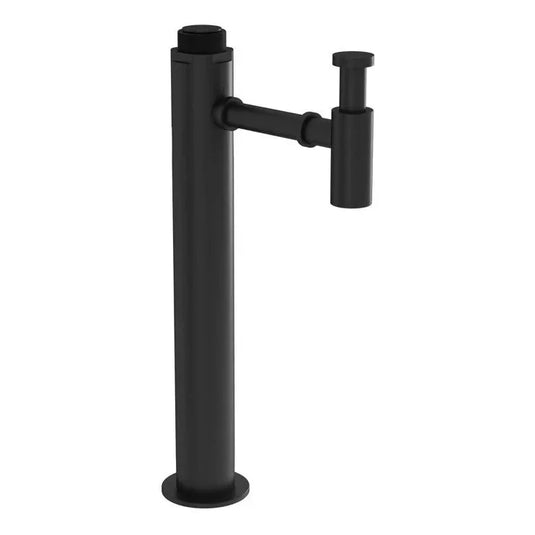 VitrA Floor Standing Bottle Trap (Short) - Matt Black - A4516036WTC - Envy Bathrooms Ltd