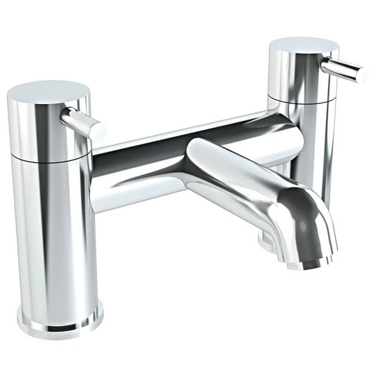 VitrA Minimax S 2-Hole Bath Filler - Chrome - A42411VUK - Envy Bathrooms Ltd