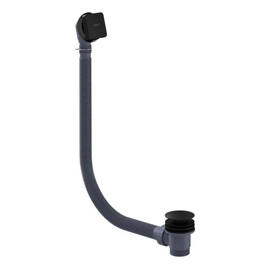 VitrA Square Bath Waste - Matt Black - 5704110 - Envy Bathrooms Ltd