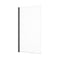 Abacus Vessini 1 Part Bath Screen 1500x800mm Matt Anthracite |  VEGE-15-8620