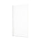 Abacus Vessini 1 Part Bath Screen 1500x800mm Matt White |  VEGE-15-2620