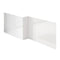 Abacus Vessini L Shaped 1700mm Shower Bath Front Panel |  VEBP-25-177F