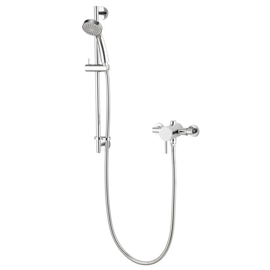 Aqualisa AQ Exposed Sequential Valve with Cool Touch for LP/HP use - Chrome - AQSL1 - Envy Bathrooms Ltd