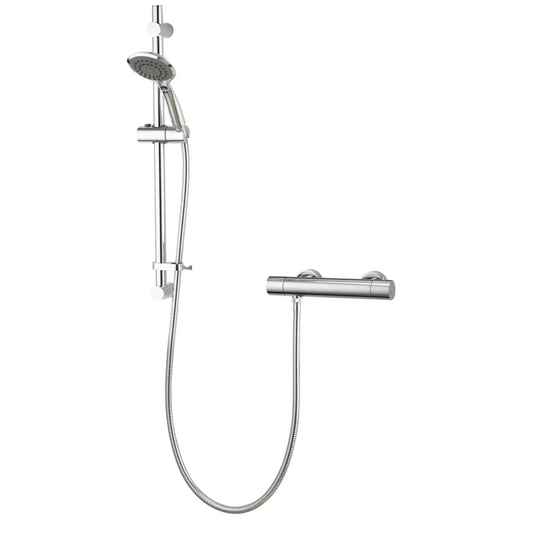 Aqualisa AQ Thermostatic Bar Valve with Cool Touch - Chrome - AQ75BAR1 - Envy Bathrooms Ltd