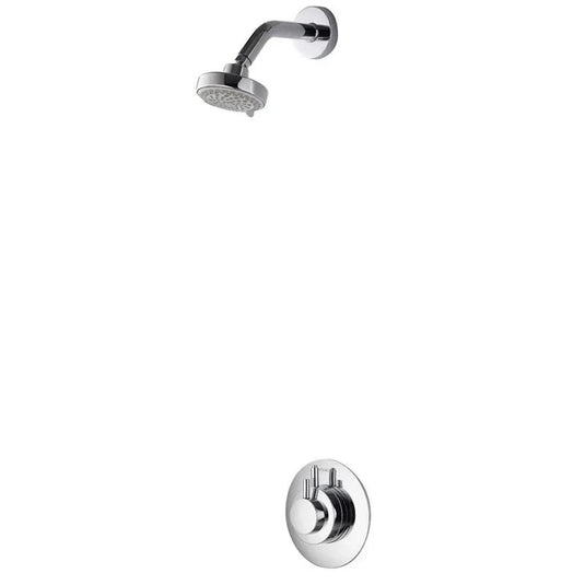 Aqualisa Dream Concealed Shower & 105mm Fixed Harmony Head - Chrome - DRM001CF - Envy Bathrooms Ltd