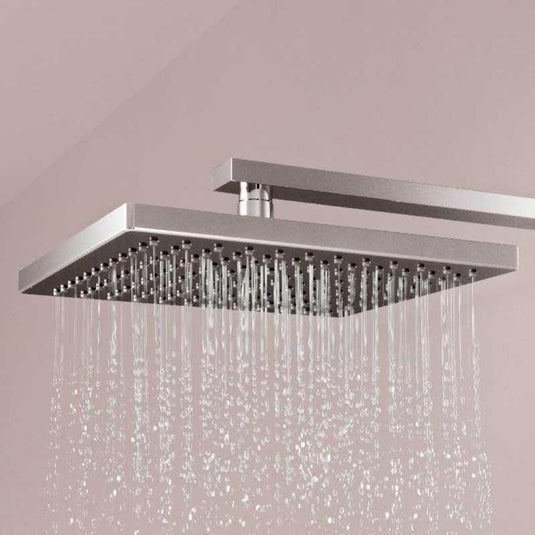 Aqualisa Dream Concealed Thermostatic Mixer Shower Dual Outlet With Adjustable Kit & Wall Fixed Head - Square - Chrome - DRMDCV2.ADFW.SQR - Envy Bathrooms Ltd