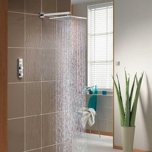 Aqualisa HiQu Concealed Digital Shower Controller with Remote - HP/Combi - Chrome - HQD1001 - Envy Bathrooms Ltd