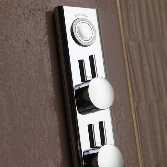 Aqualisa HiQu Concealed Digital Shower Controller with Remote - HP/Combi - Chrome - HQD1001 - Envy Bathrooms Ltd