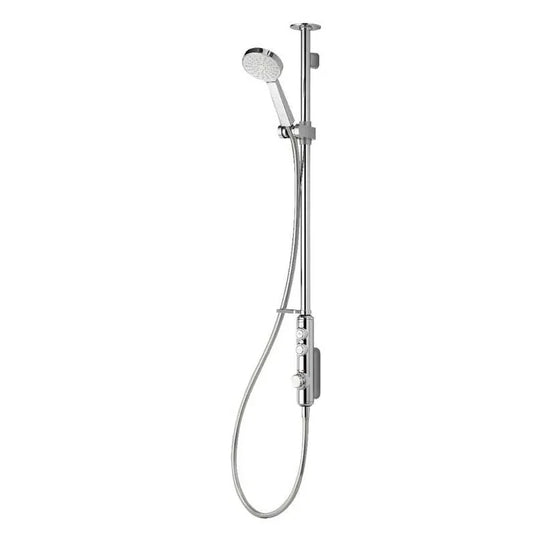 Aqualisa iSystem Smart Shower Exposed with Adjustable Head - Gravity Pumped - Chrome - ISD.A2.EV.23 - Envy Bathrooms Ltd