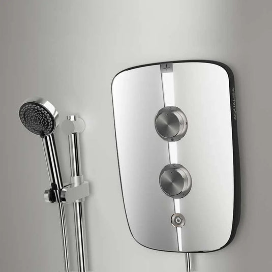 Aqualisa Lumi+ Electric Shower - 8.5kW - Mirrored & Chrome - LMEP8501 - Envy Bathrooms Ltd