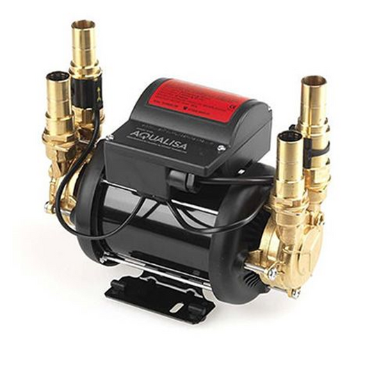 Aqualisa Mach 3.4 Bar Twin Shower Pump - MC0340 - Envy Bathrooms Ltd