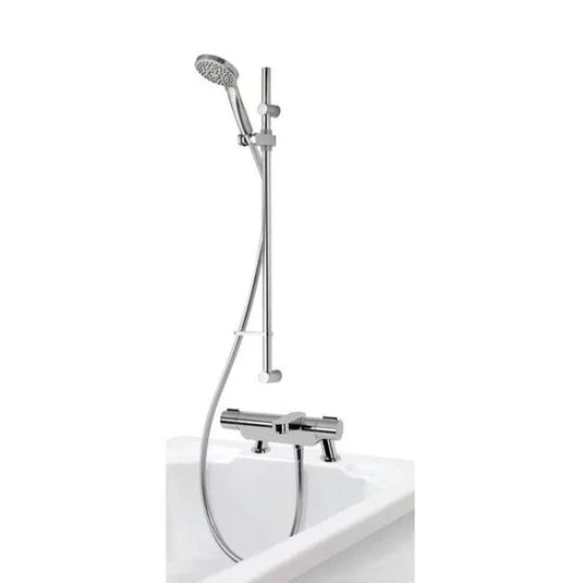 Aqualisa Midas 220 Exposed Bath Shower Mixer - Chrome - MD220BSM - Envy Bathrooms Ltd