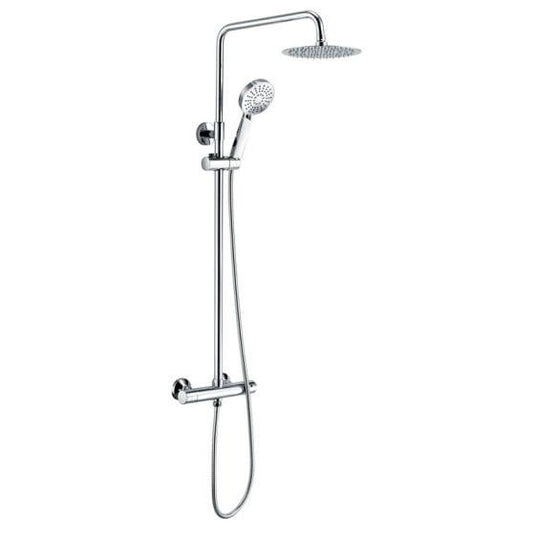 RAK Ceramics Origin Round Thermostatic Shower Column Exposed Shower - RAKSHW6009