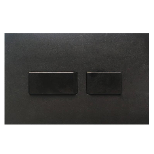 Base Ancortite Square FP2 Flush Plate - Matt Black - 134.FP2MB