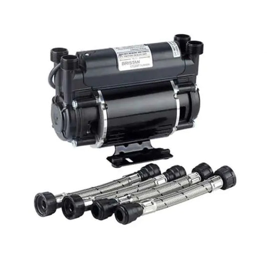 Bristan 1.5 Bar Twin End Shower Pump | ST PUMP15TN - Envy Bathrooms Ltd