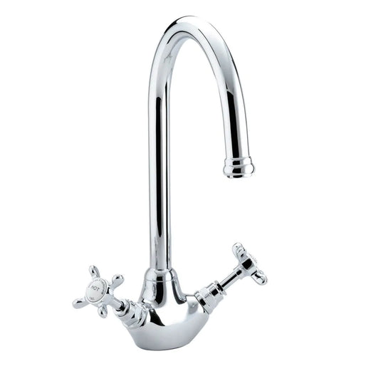 Bristan 1901 Easyfit Monobloc Kitchen Mixer Chrome | N SNK EF C - Envy Bathrooms Ltd