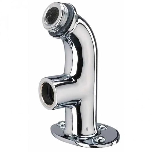 Bristan 87mm Exposed Shower Arm for Rigid Riser Chrome | 9042-C - Envy Bathrooms Ltd